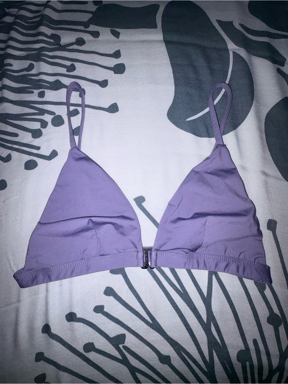 Acacia Swimwear Lavender Triangle Bikini Top